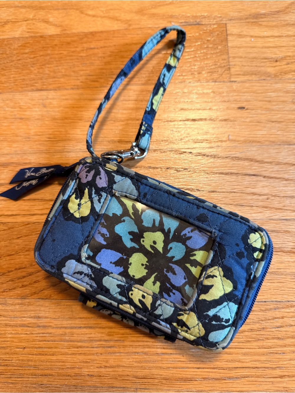 Vera Bradley Quilted Floral Wristlet Wallet